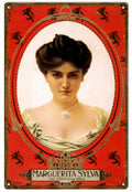 Marguerita Sylva Princess Vintage Retro Advert Ads A4 Photo Print