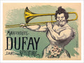 Marguerite Dufay France Trombone Vintage Retro Advert Poster A4 Photo Print