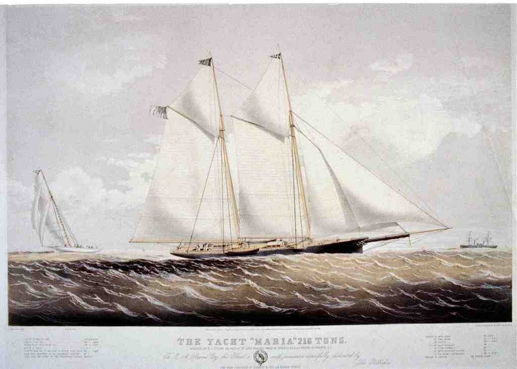 Maria Ship Vintage A4 Photo Print