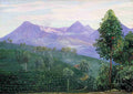 Marianne North Another View of Papandayang with Jak Fruit Tree in the Foreground Art A4 Photo Print