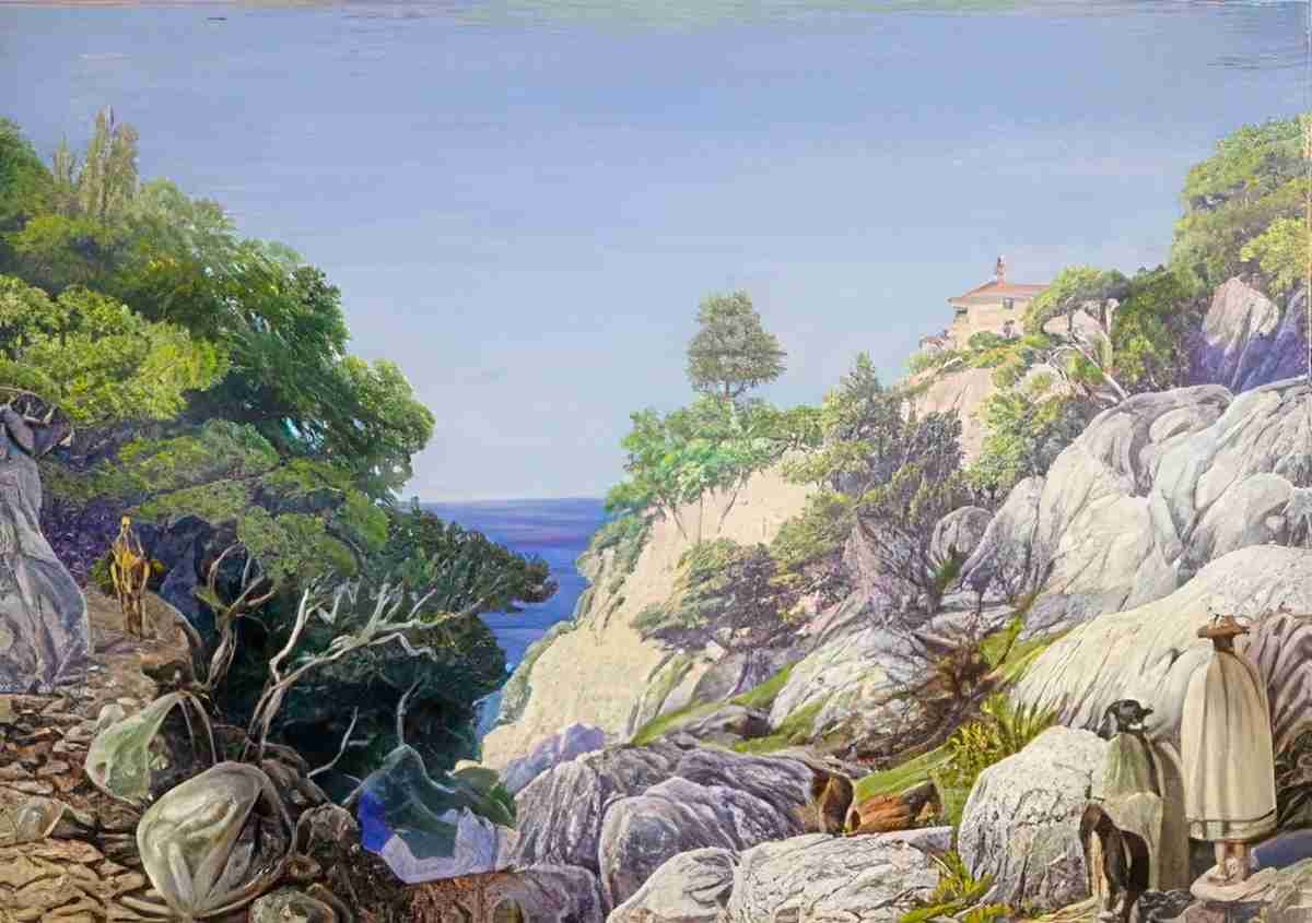 Marianne North Barranca de Castro Teneriffe Art A4 Photo Print