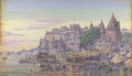 Marianne North Benares India October d Art A4 Photo Print