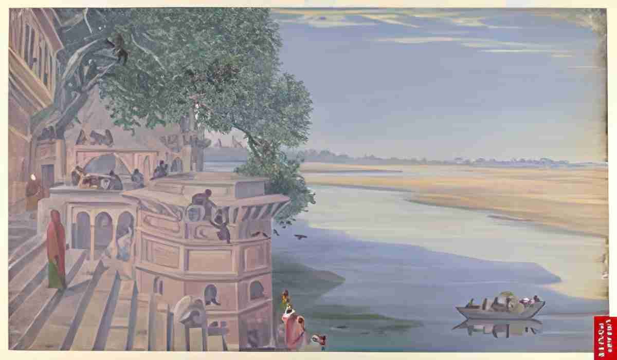 Marianne North Bindrabun India Novr d Art A4 Photo Print