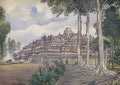 Marianne North Boro Bodo Java Art A4 Photo Print