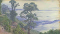 Marianne North Clouds from Darjeeling Septr India Art A4 Photo Print