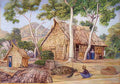 Marianne North Emiles Palm House Praslin Seychelles Art A4 Photo Print