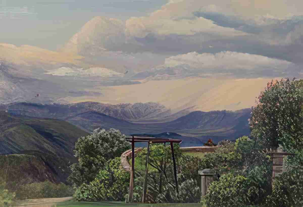 Marianne North From Lady Ramsays Garden Binsur Kumaon India S Art A4 Photo Print