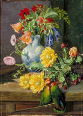 Marianne North Group of Flowers in Teneriffe Art A4 Photo Print
