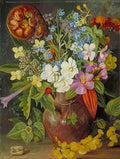 Marianne North Group of Wild Flowers of Java from Tosari Art A4 Photo Print