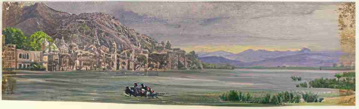 Marianne North Hurdwar Haridwar India May Art A4 Photo Print