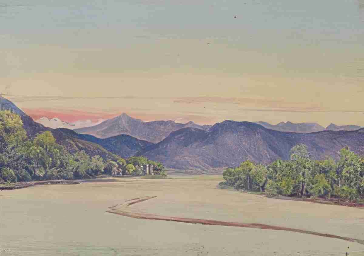 Marianne North Hurdwar India S Art A4 Photo Print