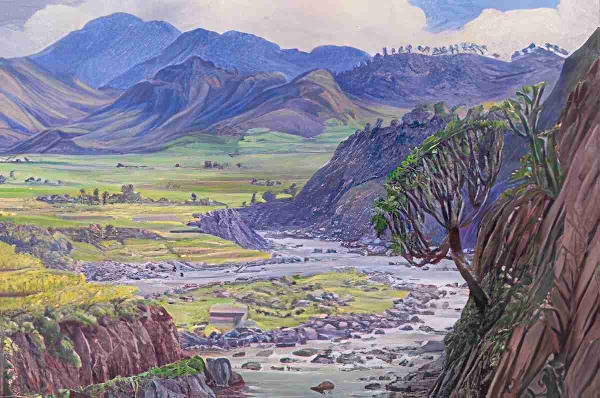 Marianne North In Kumaon India S Art A4 Photo Print