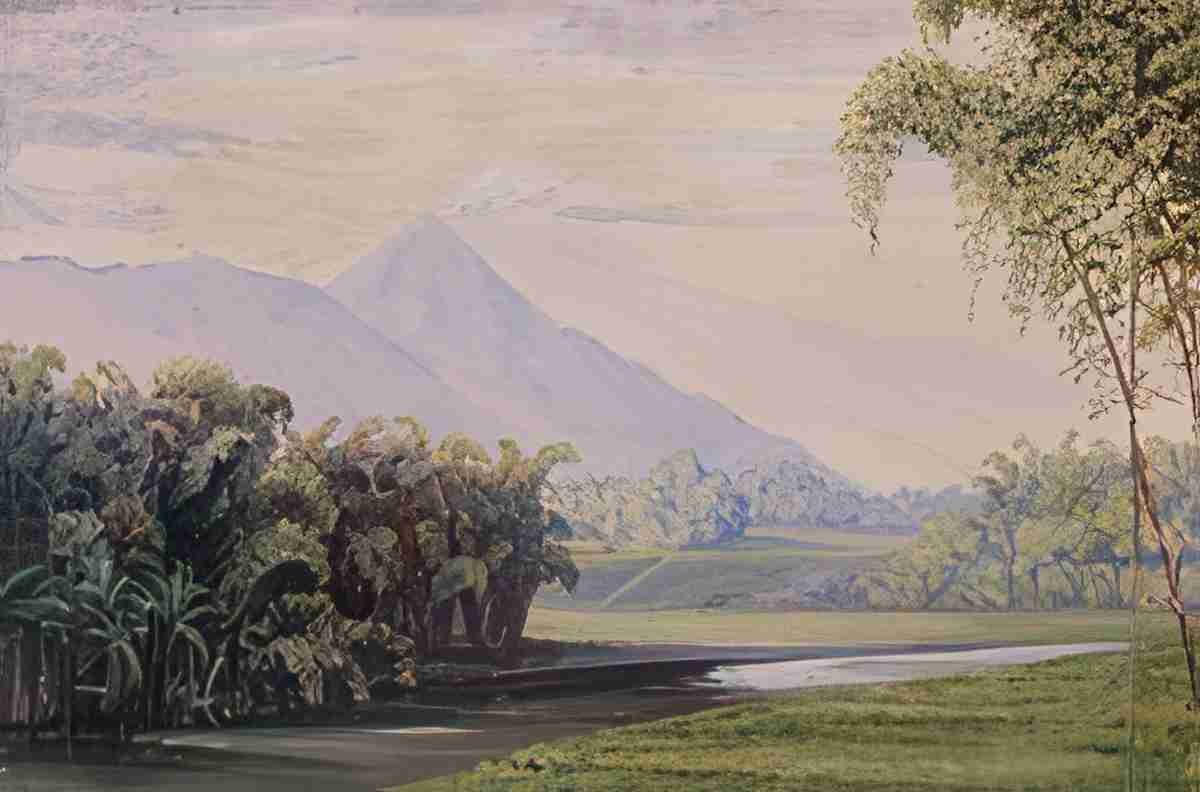Marianne North Java near Malang Imeeroc S Art A4 Photo Print