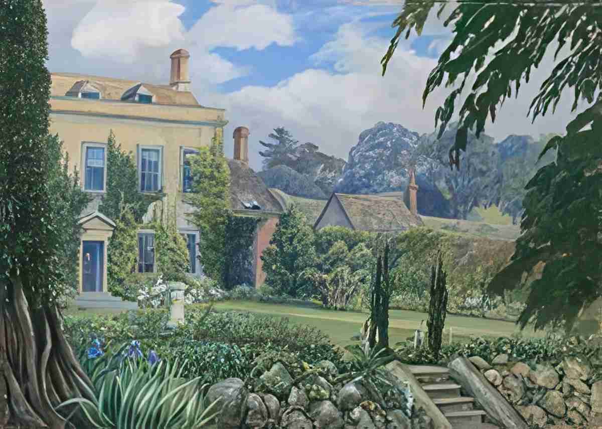 Marianne North Mount House Garden Alderley Gloucestershire England UK Art A4 Photo Print