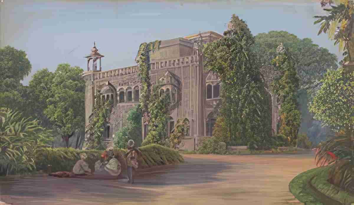 Marianne North Old Palace Garden Amritsar Punjab India S Art A4 Photo Print