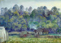 Marianne North Our Camp on the Bunya Mountains Queensland Art A4 Photo Print