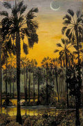 Marianne North Palmyra Palms in Flood Time Art A4 Photo Print