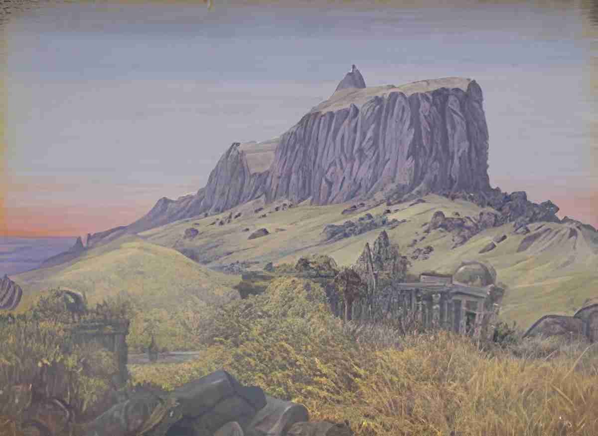 Marianne North Pawangahr Champaneer India Jan Art A4 Photo Print