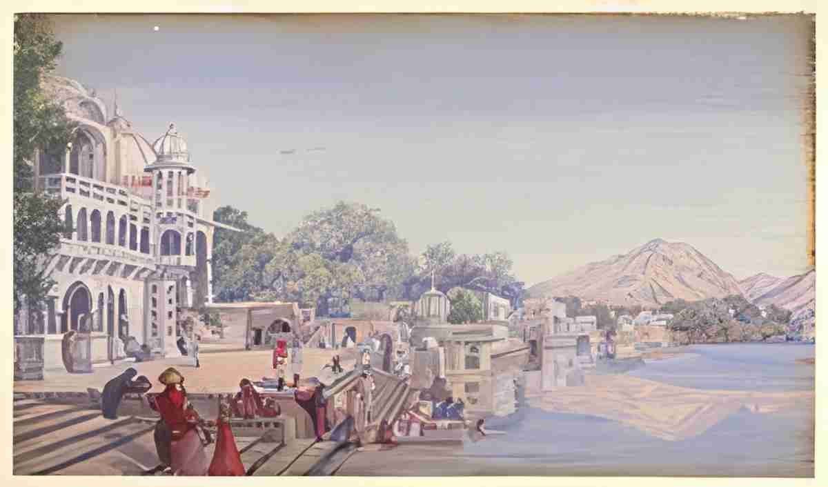 Marianne North Poshkur India Decr Art A4 Photo Print
