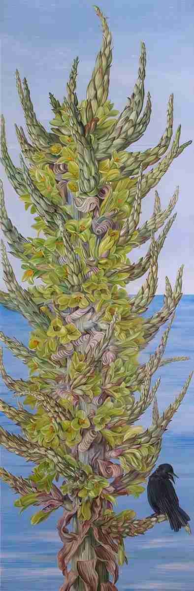 Marianne North Puya chilensis Chilli Art A4 Photo Print