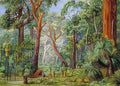 Marianne North Scene in a West Australian Forest Art A4 Photo Print