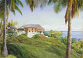Marianne North Spring Gardens Jamaica with Its Cocoanut Palms Art A4 Photo Print