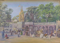 Marianne North The Golden Temple Benares India Novr Art A4 Photo Print