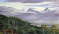 Marianne North The Papandayang Volcano Java Seen from Mr Hölles Tea Plantations Art A4 Photo Print