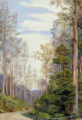 Marianne North Trees near Fernshaw Victoria Art A4 Photo Print