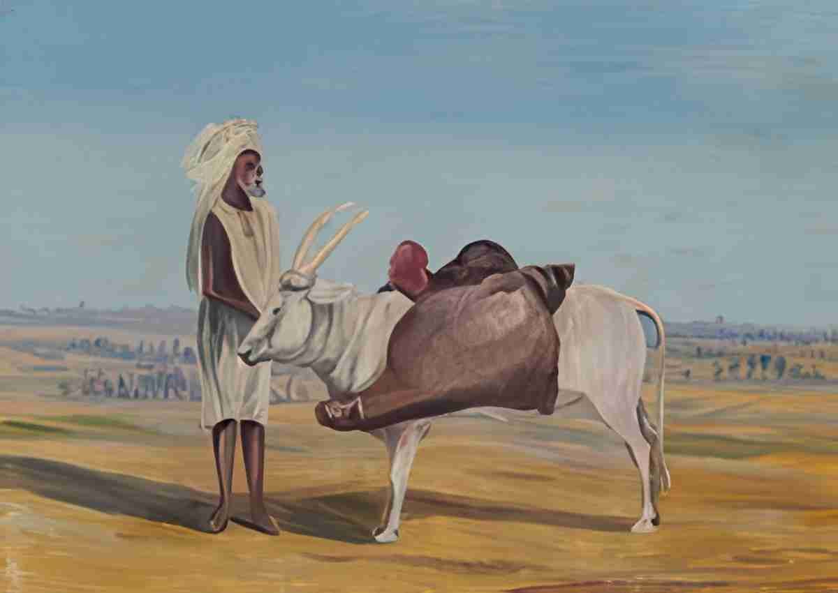 Marianne North Water Carrier India S Art A4 Photo Print