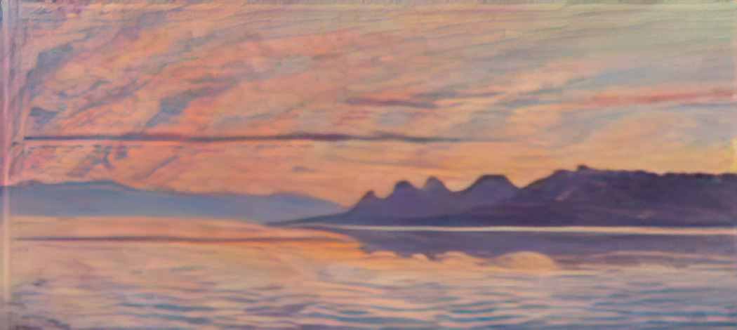 Marianne North near suez red sea 1880 Art A4 Photo Print
