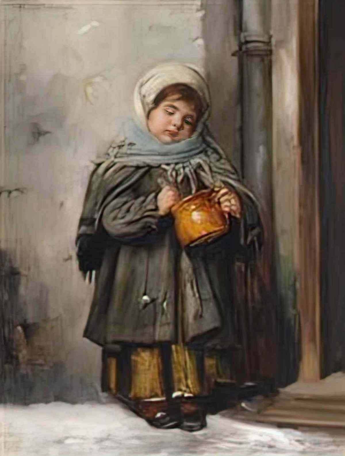 Marianne Stokes marianne preindlsberger stokes der milchtopf Art A4 Photo Print