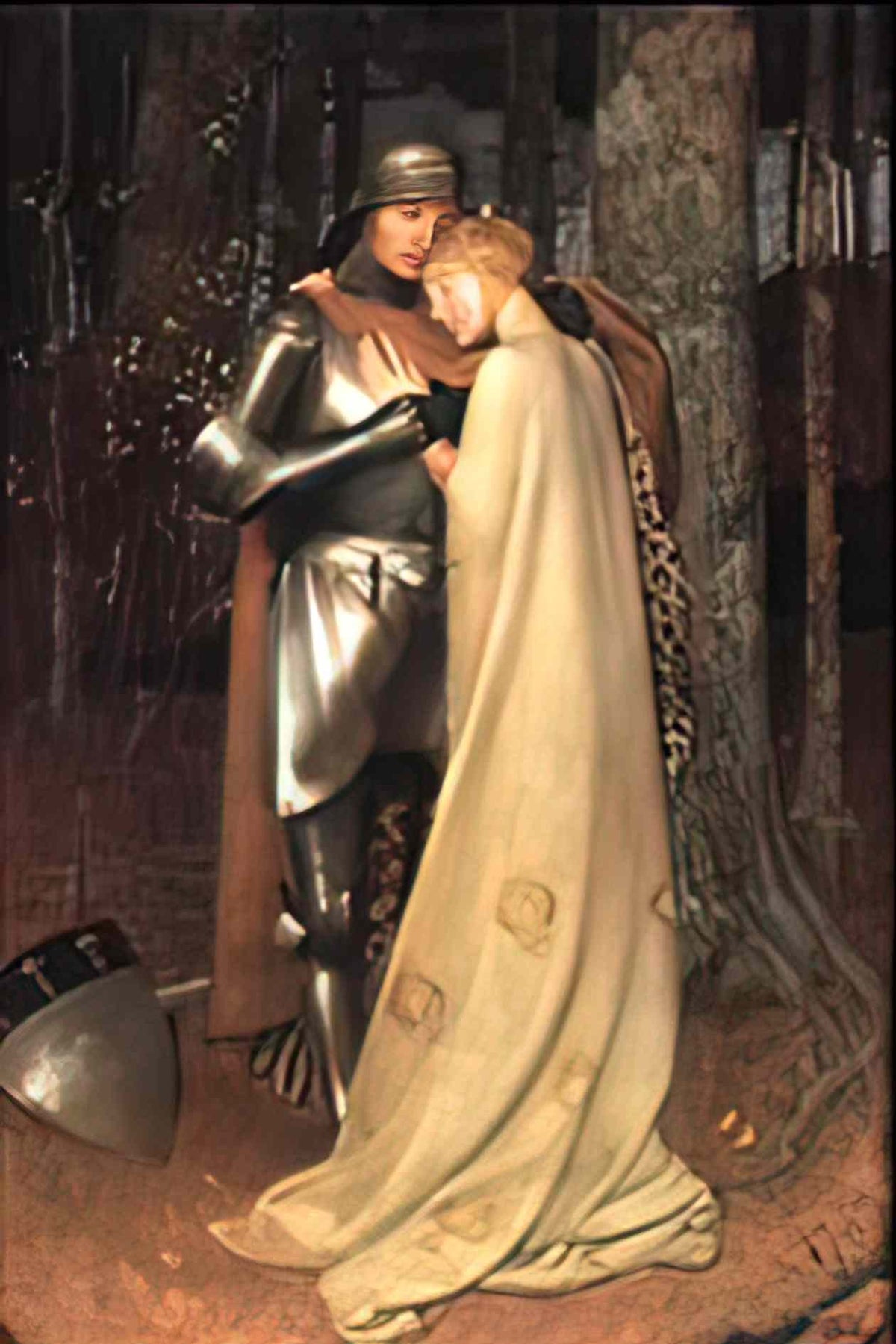 Marianne Stokes marianne stokes aucassin and nicolette Art A4 Photo Print
