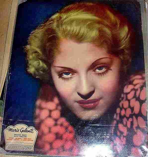 Marie Galante 02  film star poster A4 Photo Print