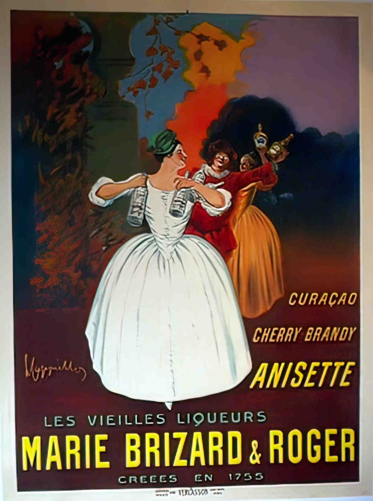 MarieBrizardbyCappiello Advert A4 Photo Print