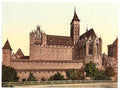 Marienburg east side Prussia Vintage A4 Photo Print