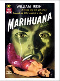 Marihuana By William Irish Vintage Retro Advert Poster A4 Photo Print