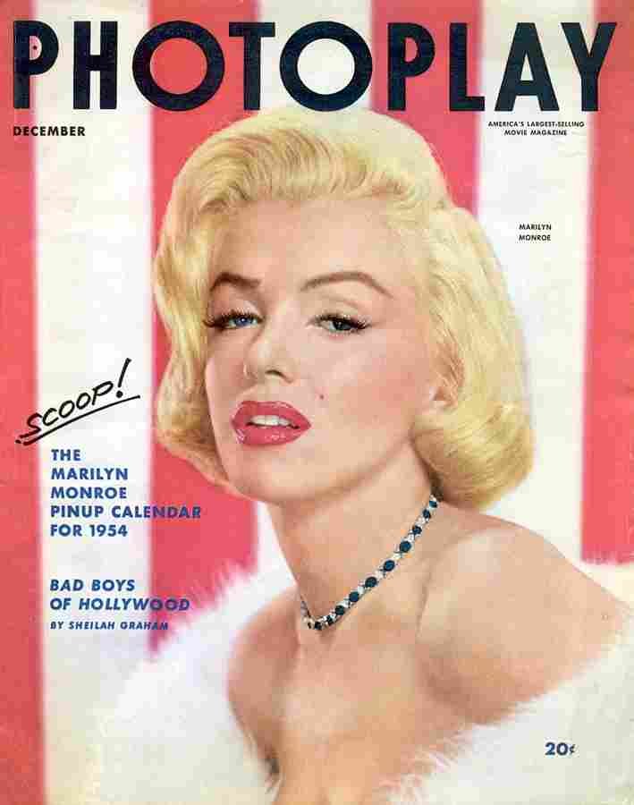 Marilyn Monroe Photoplay 1 film star poster A4 Photo Print