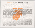 Marine Corps Birthday American World War II Advert Poster