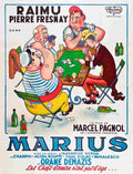 Marius 01  film star poster A4 Photo Print