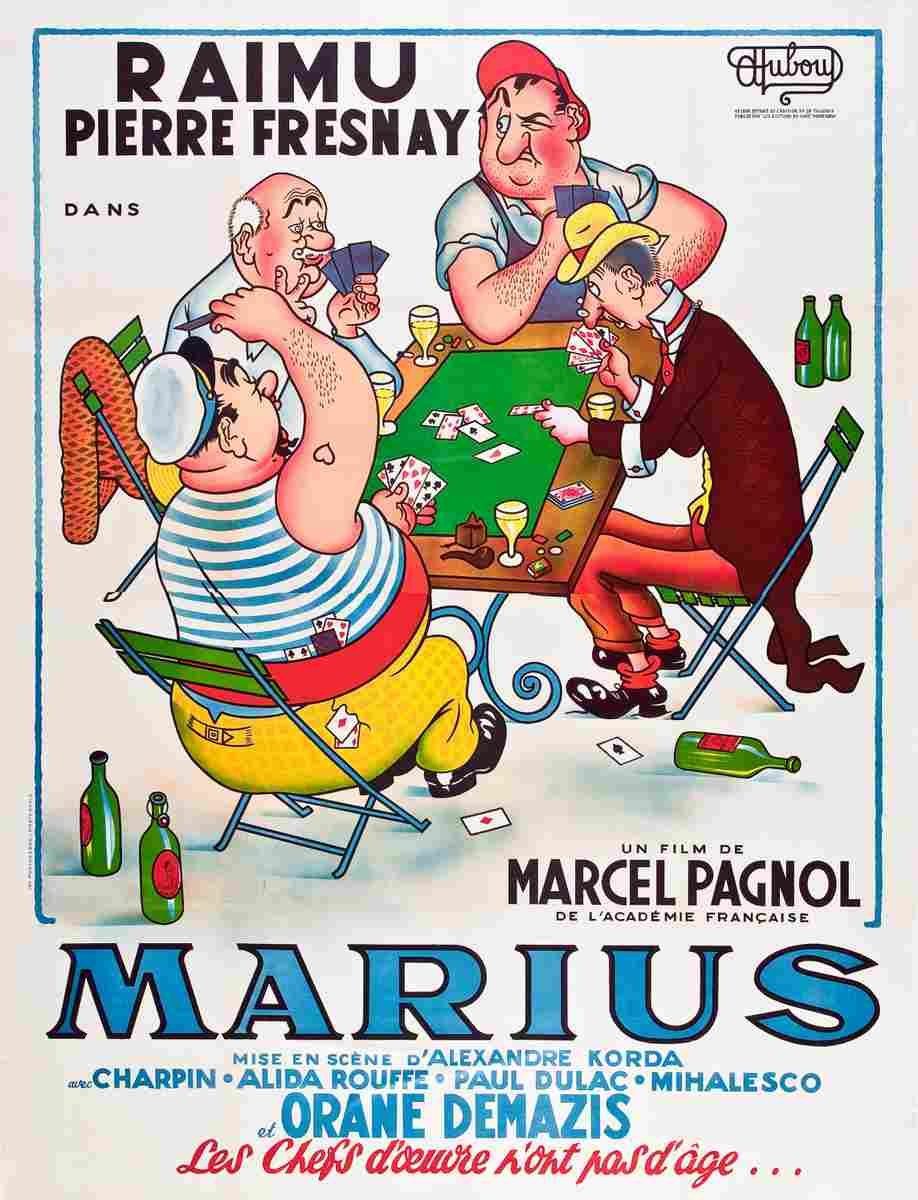 Marius 01  film star poster A4 Photo Print