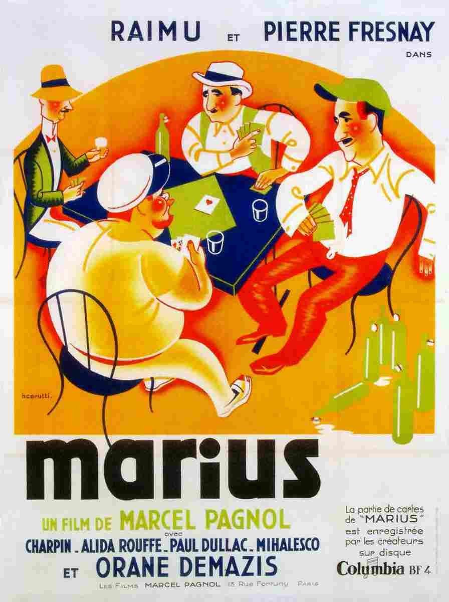 Marius 02  film star poster A4 Photo Print