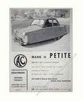 Mark Ii Petite Vintage Retro Advert Poster A4 Photo Print