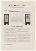 Mark Time Parking Vintage Retro Advert Ads A4 Photo Print