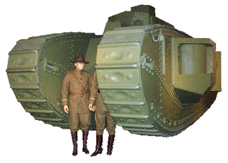 Mark Viii International Liberty Tank 4 A4 Photo Print