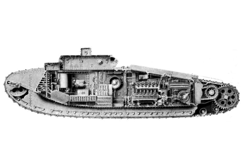 Mark Viii International Liberty Tank 7 A4 Photo Print