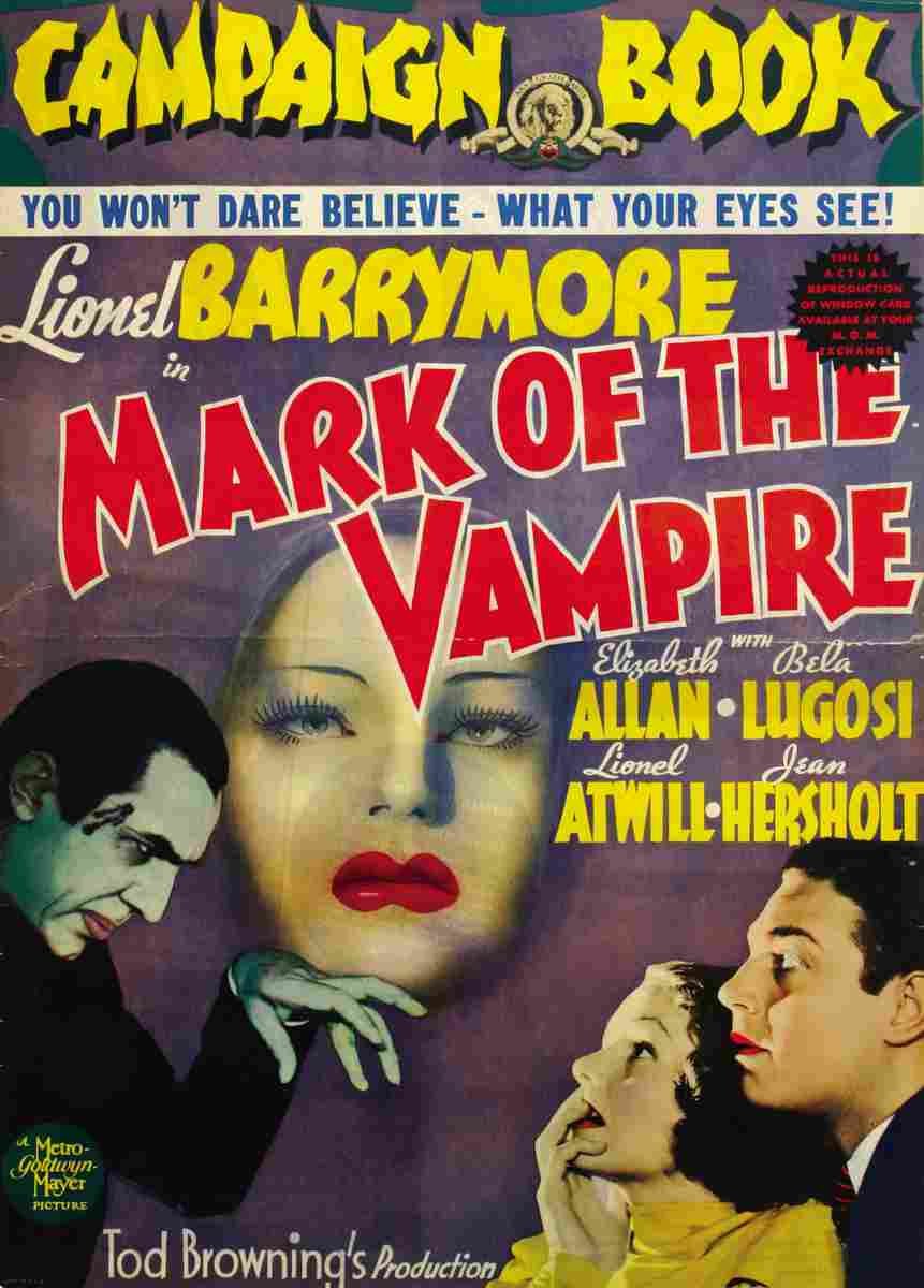 Mark of the Vampire 01  film star poster A4 Photo Print
