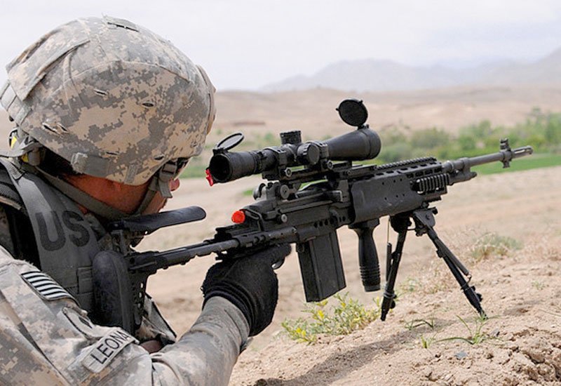 Mark14 Mod0 Enhanced Battle Rifle 3 A4 Photo Print