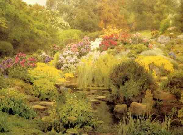 Marks George A Watergarden A4 Photo Print
