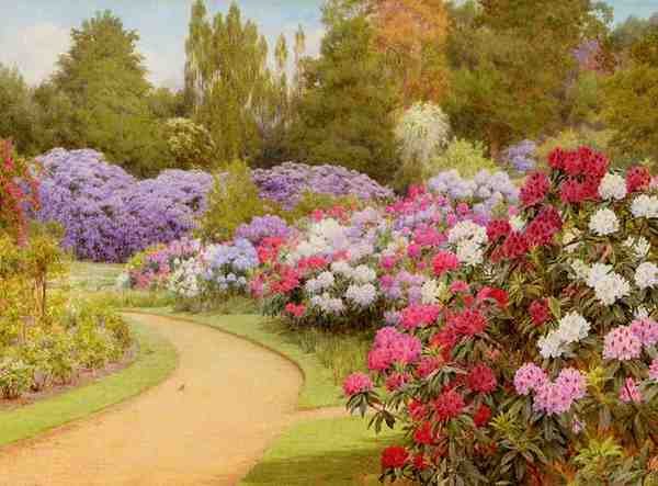 Marks George The Rhododendron Walk A4 Photo Print